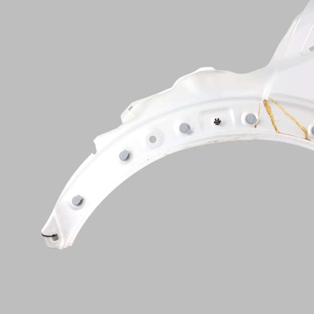 Side Wing Panel Mini R56 R57 Fender Front Left N/S White Silver - A62 to with Part number 2754725 Side Wing Panel Mini R56 R57 Fender Front Left N/S White Silver - A62 - SKU 2754725-WS - Part number 2754725