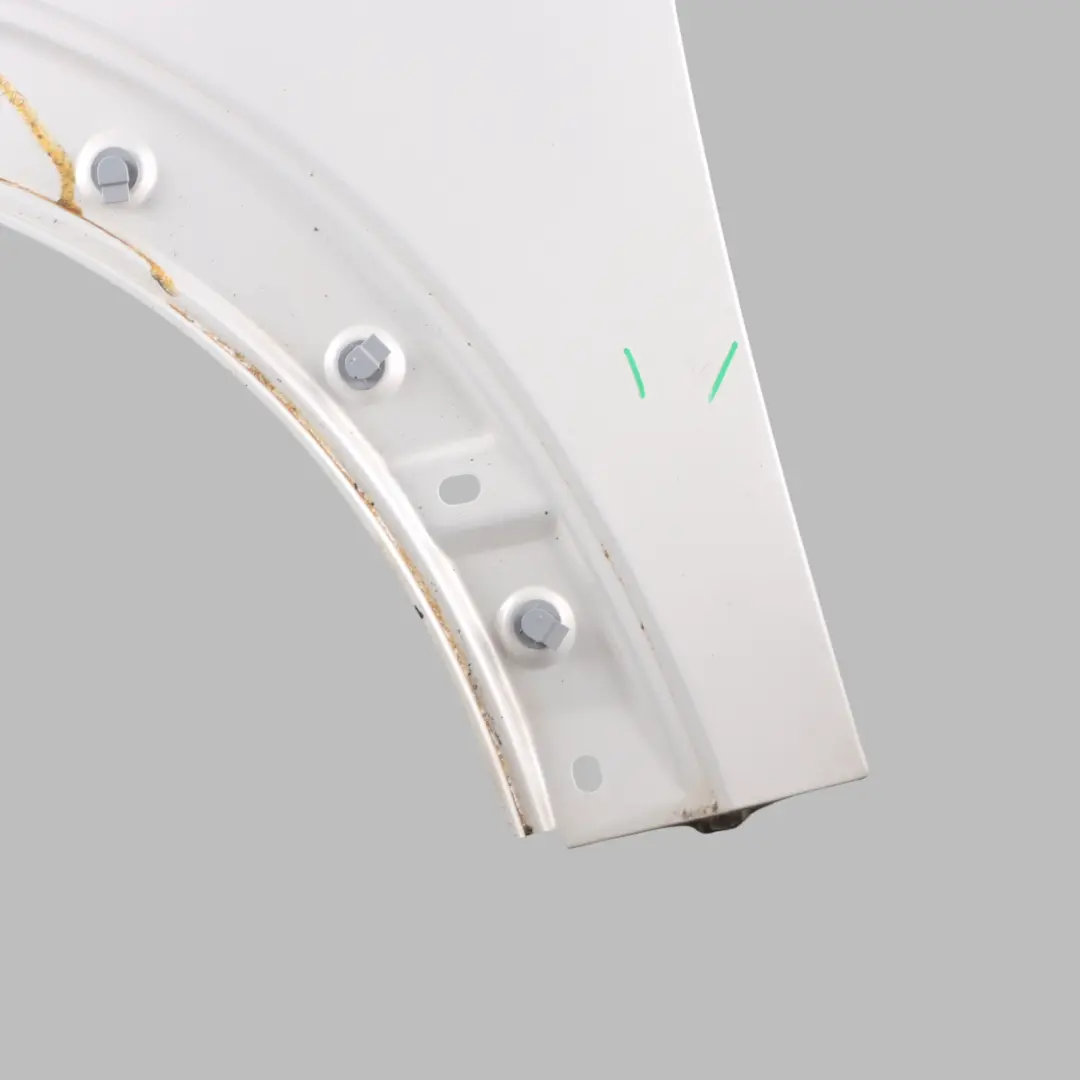 Side Wing Panel Mini R56 R57 Fender Front Left N/S White Silver - A62 to with Part number 2754725 Side Wing Panel Mini R56 R57 Fender Front Left N/S White Silver - A62 - SKU 2754725-WS - Part number 2754725