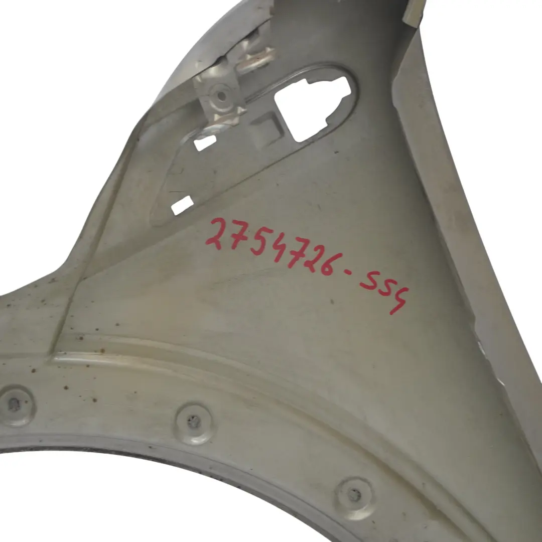 Mini Cooper R55 R56 R57 Panneau latéral Avant Aile droite Sparkling Silver - A60 - SKU 2754726-SS4 - Numéro de pièce 2754726