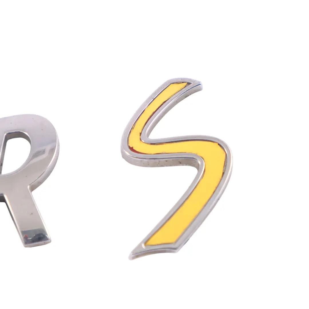 Kofferraumklappe Cooper S Schriftzug Emblem Logo für Mini Cooper R53 R55 R56 R57 mit Teilenummer 2755618 Mini Cooper R53 R55 R56 R57 Kofferraumklappe Cooper S Schriftzug Emblem Logo - SKU 2755618-3 - Teilenummer 2755618