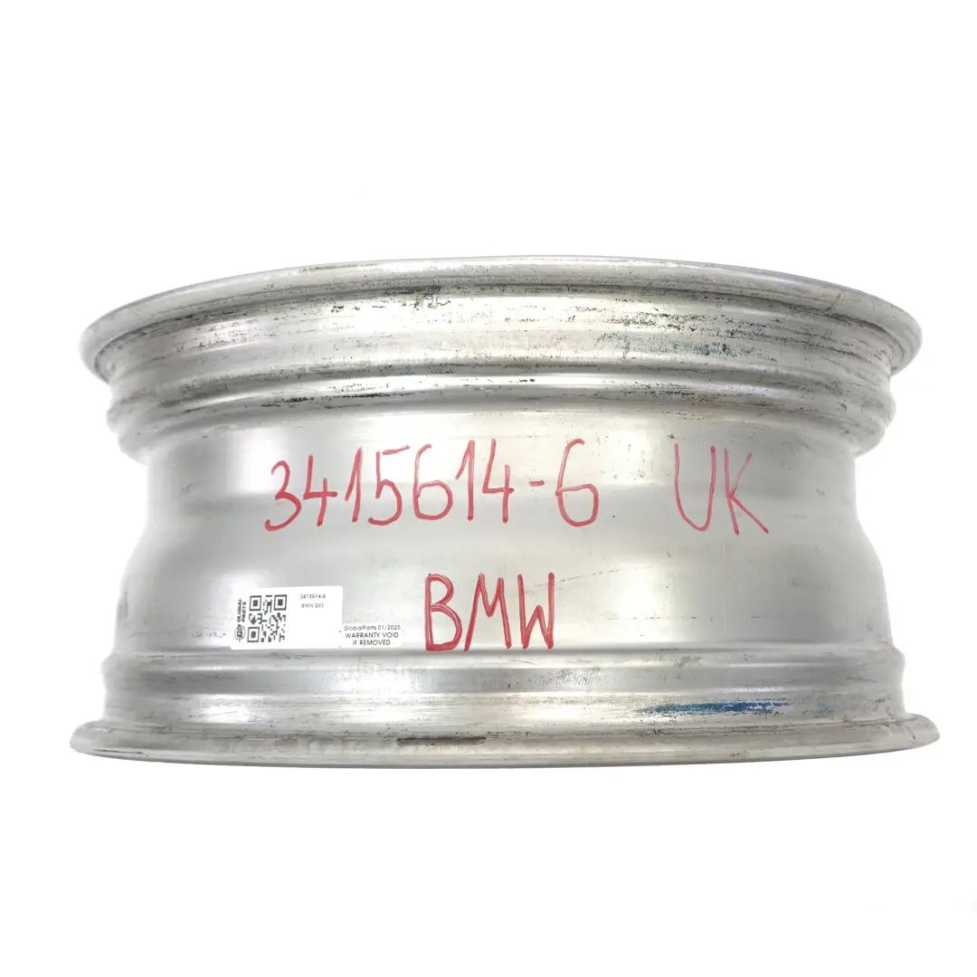 Front Alloy Wheel Rim 18" M Double Spoke 192 8J ET:44 to BMW X3 E83 with Part number 3415614 BMW X3 E83 Front Alloy Wheel Rim 18" M Double Spoke 192 8J ET:44 - SKU 3415614-6 - Part number 3415614