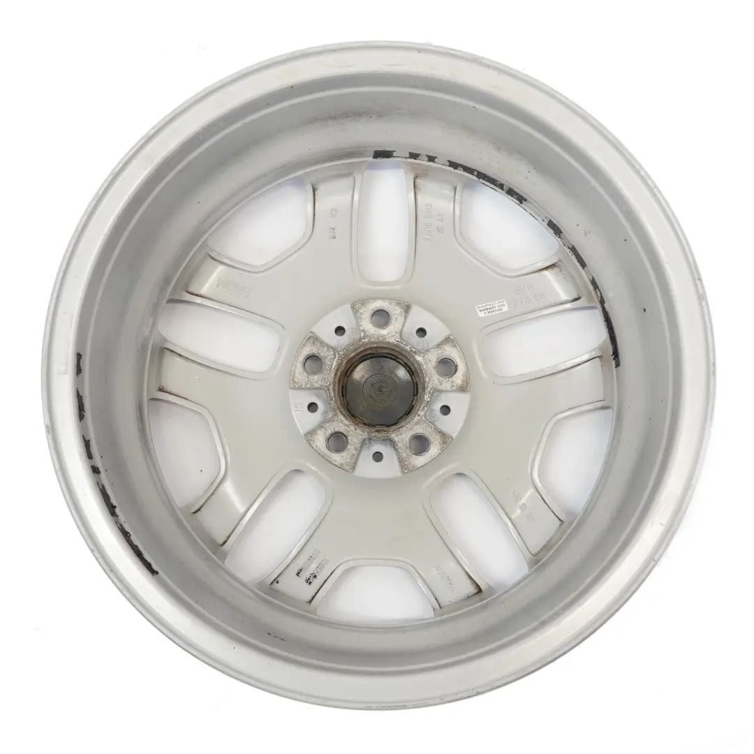 Front Alloy Wheel Rim 18" M Double Spoke 192 8J ET:44 to BMW X3 E83 with Part number 3415614 BMW X3 E83 Front Alloy Wheel Rim 18" M Double Spoke 192 8J ET:44 - SKU 3415614-6 - Part number 3415614