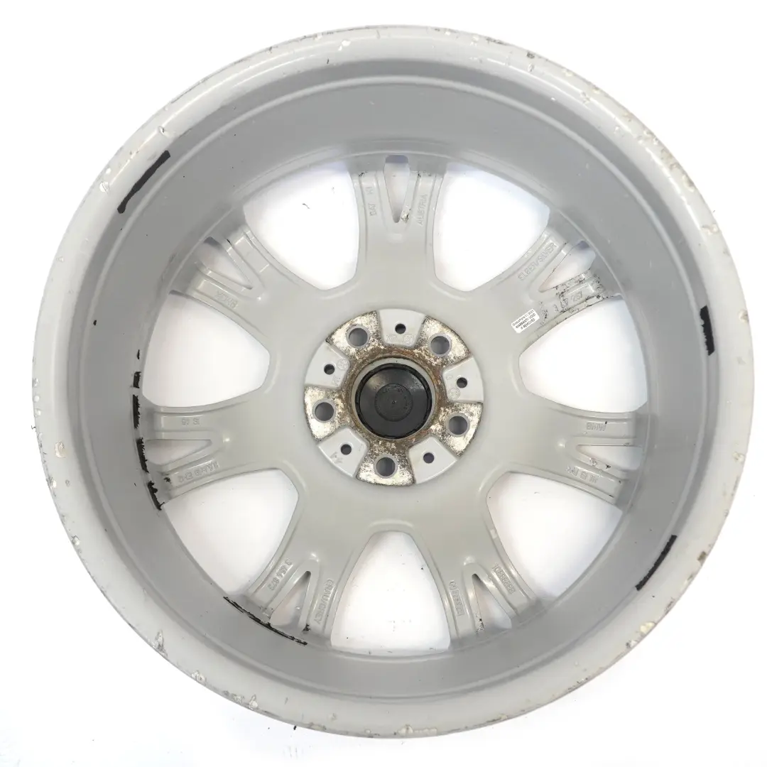 Front Wheel Alloy Rim Y-Spoke 191 19" 8,5J ET:46 to BMW X3 E83 Silver with Part number 3417267 BMW X3 E83 Silver Front Wheel Alloy Rim Y-Spoke 191 19" 8,5J ET:46 - SKU 3417267-3 - Part number 3417267