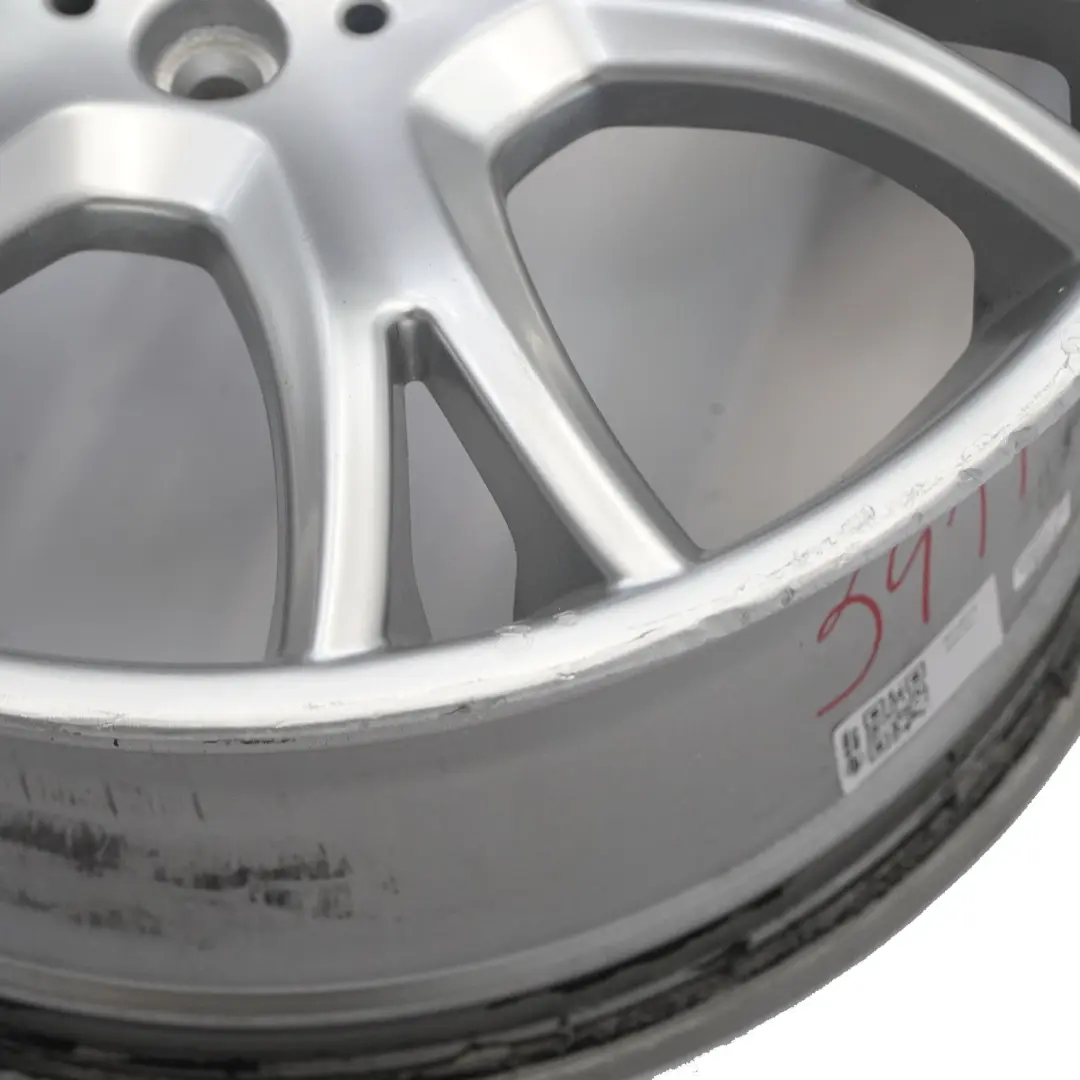 Front Wheel Alloy Rim Y-Spoke 191 19" 8,5J ET:46 to BMW X3 E83 Silver with Part number 3417267 BMW X3 E83 Silver Front Wheel Alloy Rim Y-Spoke 191 19" 8,5J ET:46 - SKU 3417267-4 - Part number 3417267