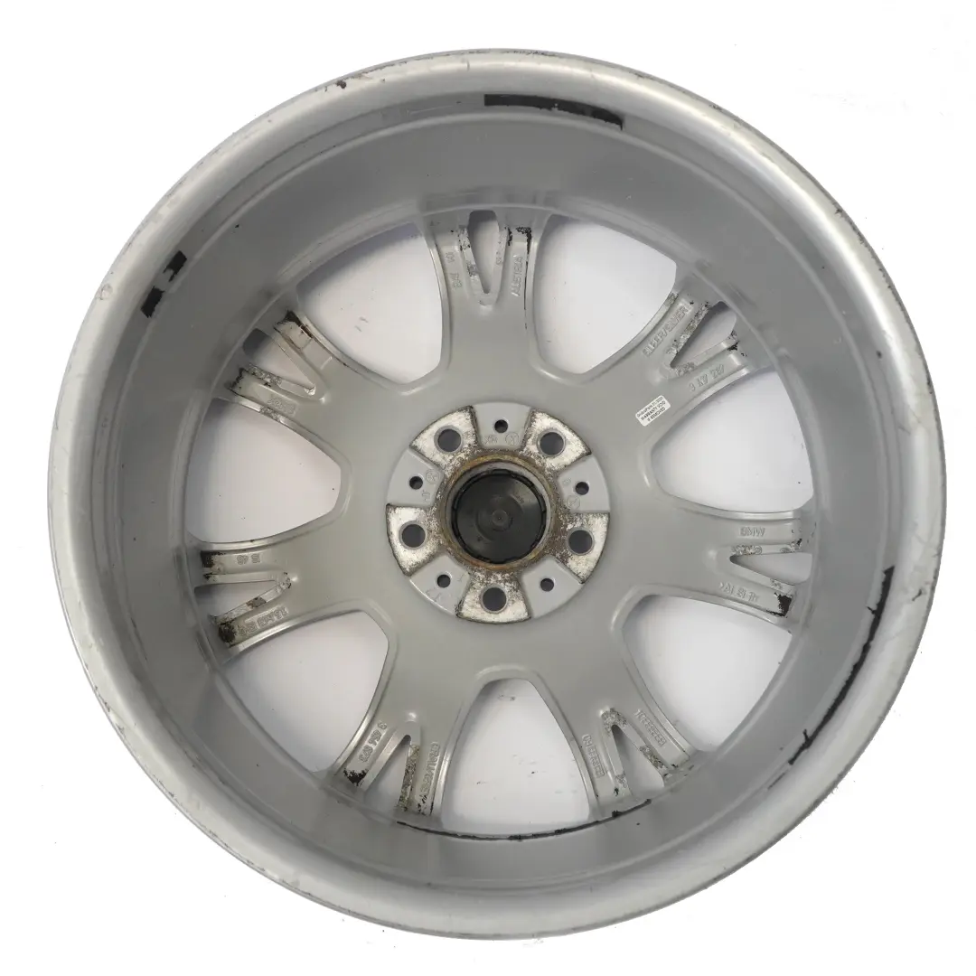 Front Wheel Alloy Rim Y-Spoke 191 19" 8,5J ET:46 to BMW X3 E83 Silver with Part number 3417267 BMW X3 E83 Silver Front Wheel Alloy Rim Y-Spoke 191 19" 8,5J ET:46 - SKU 3417267-4 - Part number 3417267