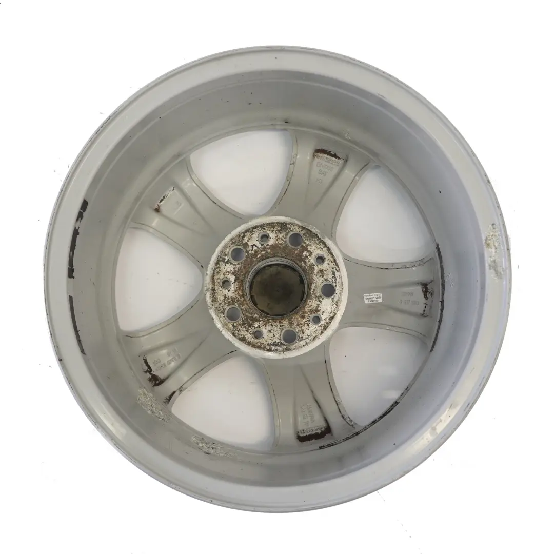  Llanta De aleacion plateadaBMW E83 17" Star Spoke 204 ET:46 8J - SKU 3417393-4 - Número de pieza 3417393