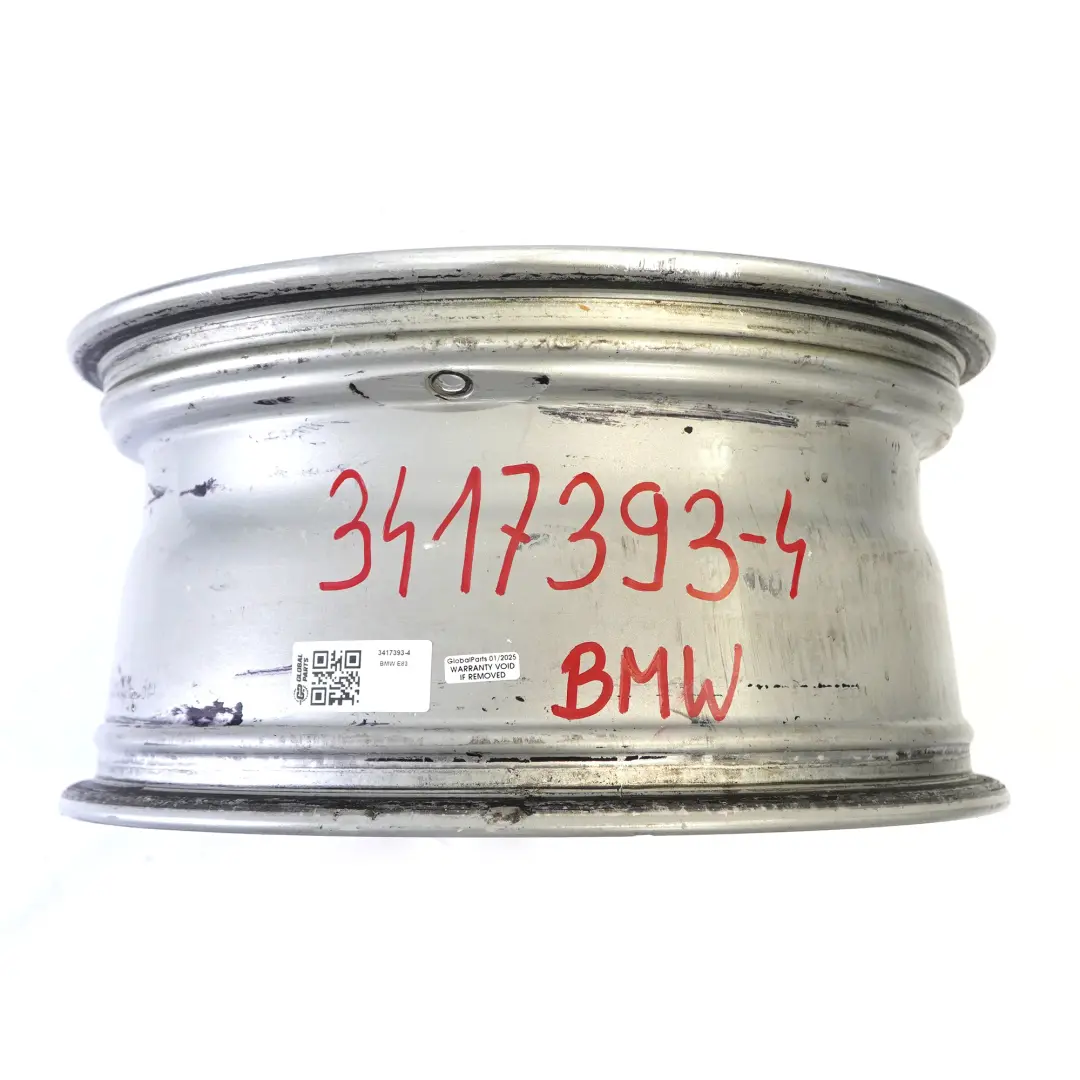 Silber Alufelge Alu Felge 17" Sternspeiche 204 ET:46 8J für BMW X3 er E83 mit Teilenummer 3417393 BMW X3 er E83 Silber Alufelge Alu Felge 17" Sternspeiche 204 ET:46 8J - SKU 3417393-4 - Teilenummer 3417393
