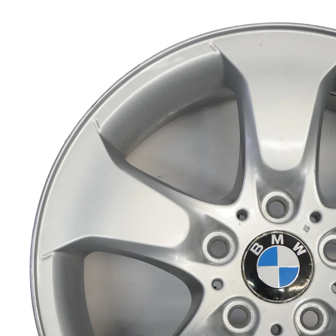 Silber Alufelge Alu Felge 17" Sternspeiche 204 ET:46 8J für BMW X3 er E83 mit Teilenummer 3417393 BMW X3 er E83 Silber Alufelge Alu Felge 17" Sternspeiche 204 ET:46 8J - SKU 3417393-4 - Teilenummer 3417393