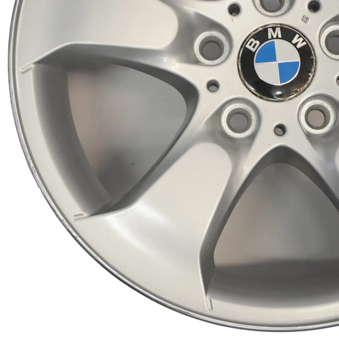 BMW X3 Series E83 Silver Alloy Wheel Rim 17" Star Spoke 204 ET:46 8J - SKU 3417393-4 - Part number 3417393