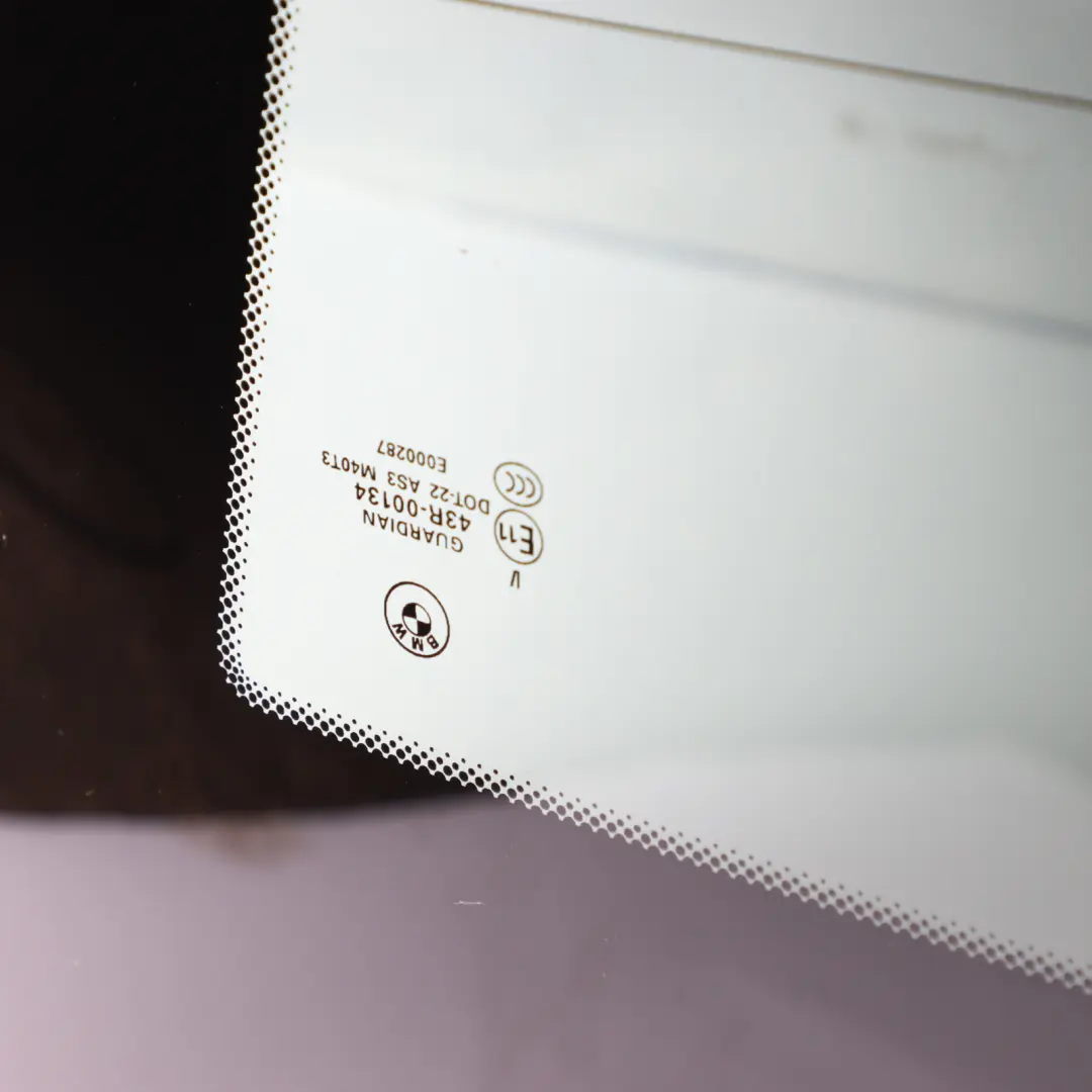 Trunk Boot Lid Tailgate Rear Window Rubinschwarz Ruby Black - S23 to BMW Z4 E86 with Part number 3420711 BMW Z4 E86 Trunk Boot Lid Tailgate Rear Window Rubinschwarz Ruby Black - S23 - SKU 3420711-RUB - Part number 3420711