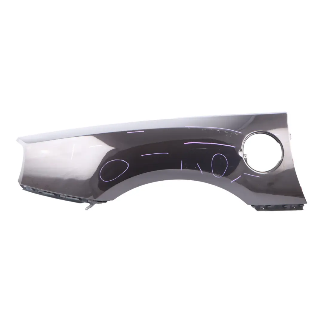 Side Panel Rear Right O/S Wing Fender Rubinschwarz Ruby Black - S23 to BMW Z4 E86 with Part number 3427224 BMW Z4 E86 Side Panel Rear Right O/S Wing Fender Rubinschwarz Ruby Black - S23 - SKU 3427224-RUB - Part number 3427224