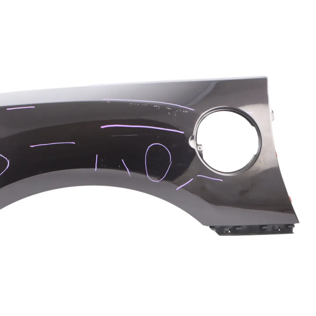 Side Panel Rear Right O/S Wing Fender Rubinschwarz Ruby Black - S23 to BMW Z4 E86 with Part number 3427224 BMW Z4 E86 Side Panel Rear Right O/S Wing Fender Rubinschwarz Ruby Black - S23 - SKU 3427224-RUB - Part number 3427224