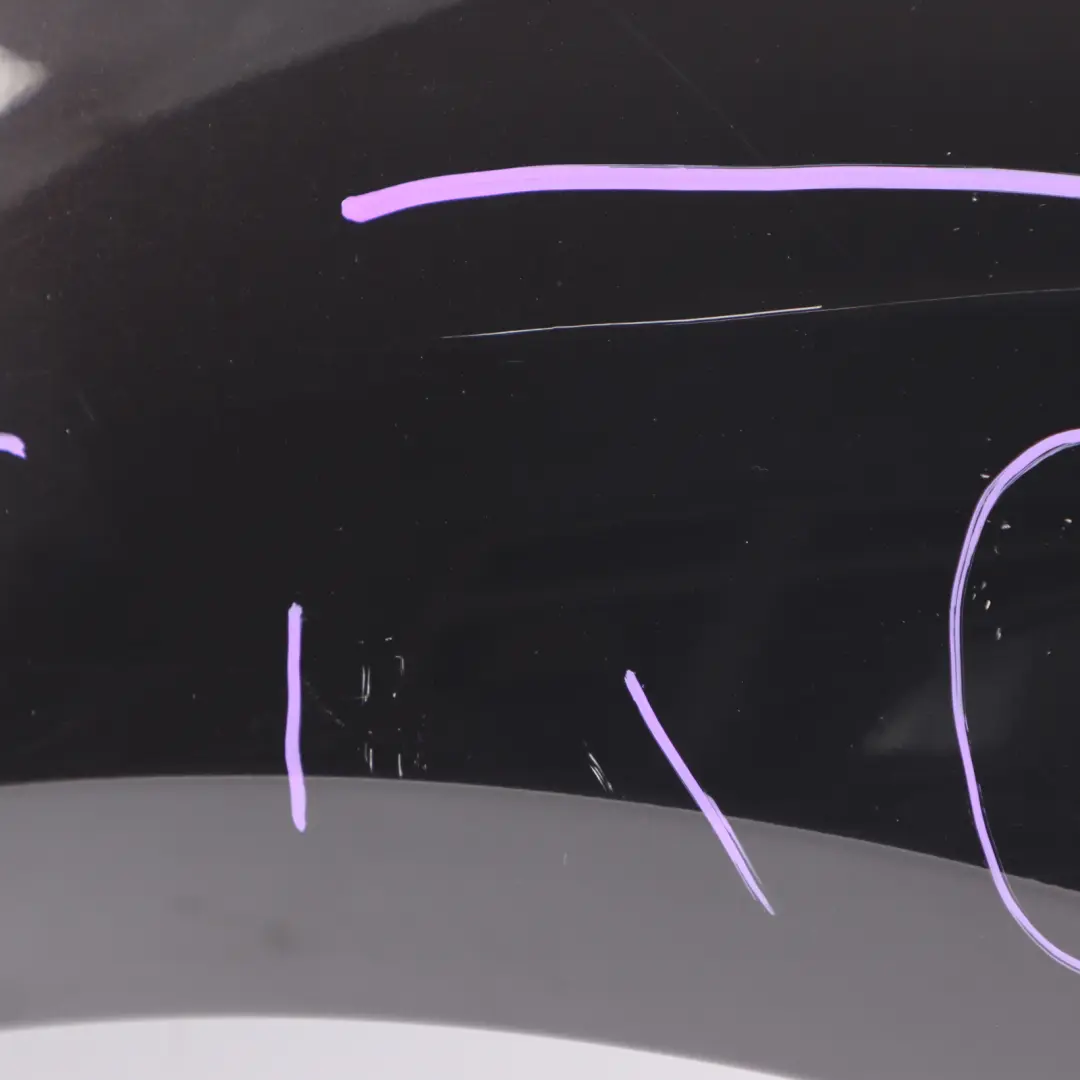 Side Panel Rear Right O/S Wing Fender Rubinschwarz Ruby Black - S23 to BMW Z4 E86 with Part number 3427224 BMW Z4 E86 Side Panel Rear Right O/S Wing Fender Rubinschwarz Ruby Black - S23 - SKU 3427224-RUB - Part number 3427224