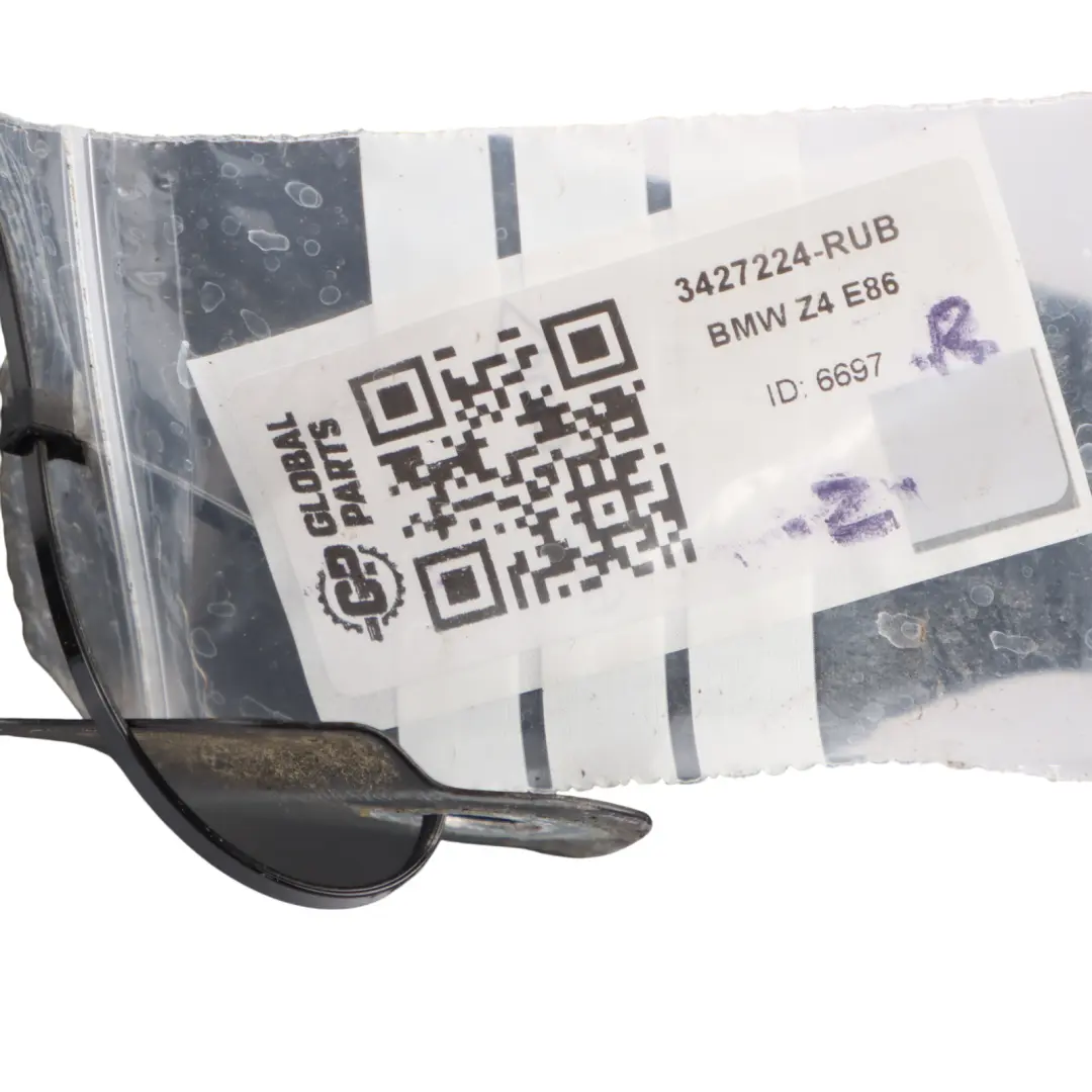 Side Panel Rear Right O/S Wing Fender Rubinschwarz Ruby Black - S23 to BMW Z4 E86 with Part number 3427224 BMW Z4 E86 Side Panel Rear Right O/S Wing Fender Rubinschwarz Ruby Black - S23 - SKU 3427224-RUB - Part number 3427224