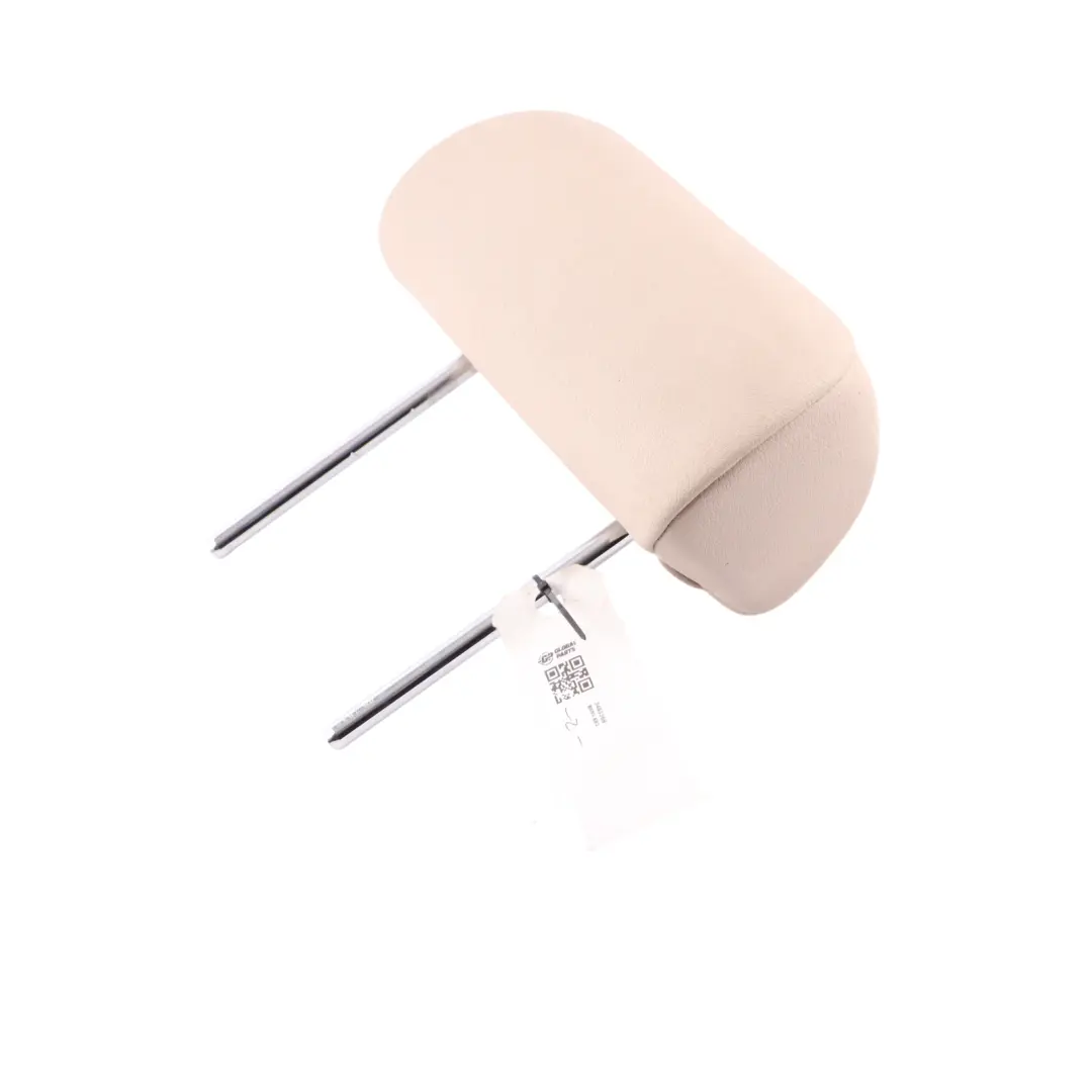 Headrest Left Right N/O/S Head Rest Leather Oyster to BMW E83 Rear Seat with Part number 3453369 BMW E83 Rear Seat Headrest Left Right N/O/S Head Rest Leather Oyster - SKU 3453369 - Part number 3453369
