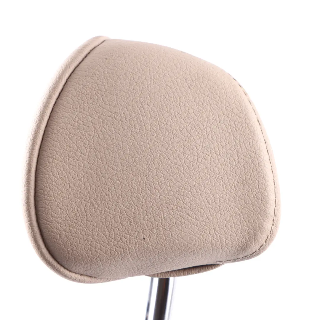Headrest Left Right N/O/S Head Rest Leather Oyster to BMW E83 Rear Seat with Part number 3453369 BMW E83 Rear Seat Headrest Left Right N/O/S Head Rest Leather Oyster - SKU 3453369 - Part number 3453369