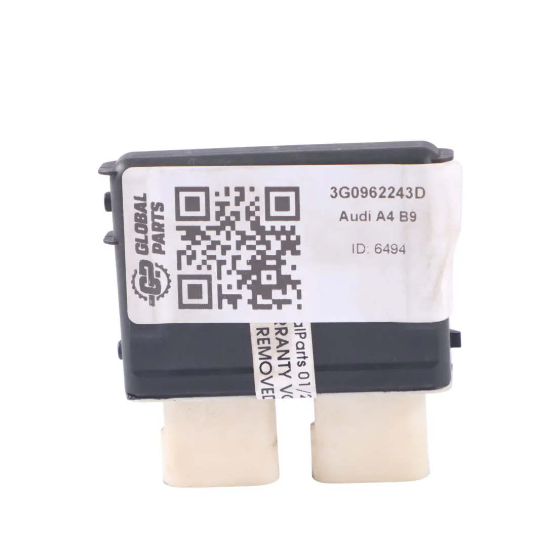 Audi A4 B9 módulo control apertura portón trasero tapa maletero - SKU 3G0962243D - Número de pieza 3G0962243D