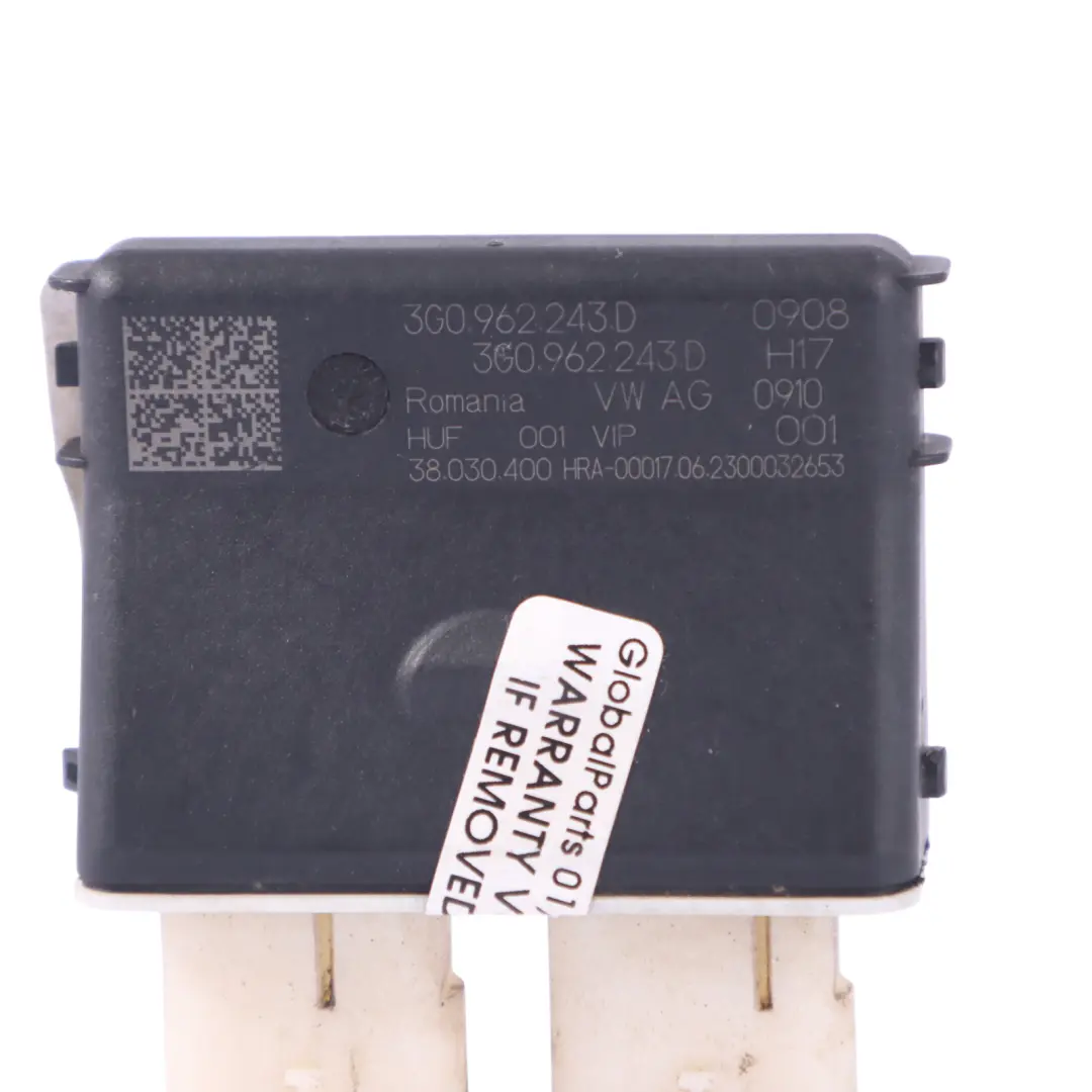 Audi A4 B9 módulo control apertura portón trasero tapa maletero - SKU 3G0962243D - Número de pieza 3G0962243D