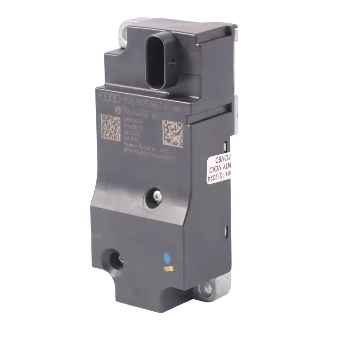 Audi A4 B9 Steering Column Wheel Lock Mechanism Control Unit - SKU 3Q0905861A - Part number 3Q0905861A