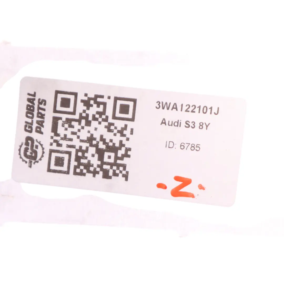 Audi S3 8Y 2.0 TFSI Quattro Engine Water Coolant Pipe Hose Line - SKU 3WA122101J - Part number 3WA122101J