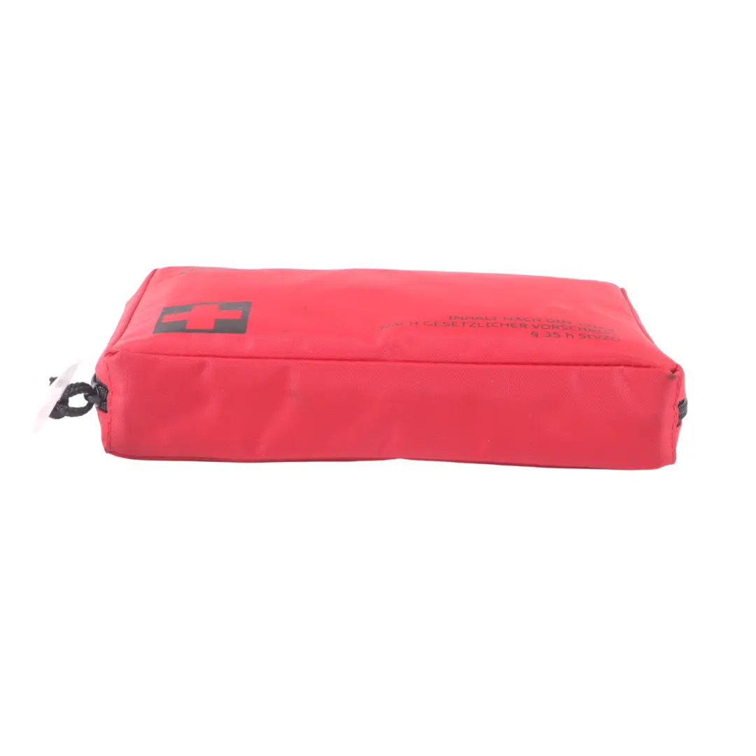 Audi A7 4G8 Emergency First Aid Kit Set Pouch Bandages Red Bag - SKU 4E0860282A - Part number 4E0860282A