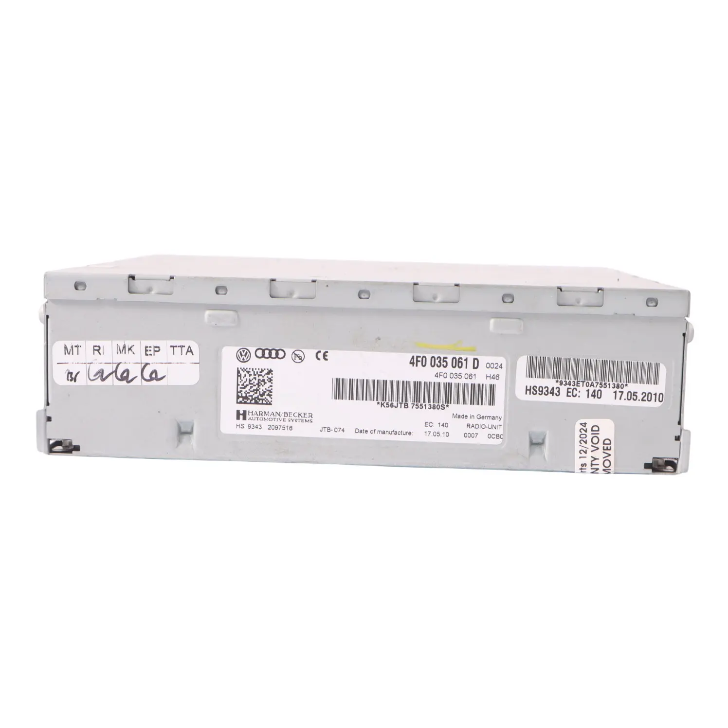 Audi A4 A5 A6 Q5 Q7 Unità principale radiocomandata Harman Becker 4F0035061D