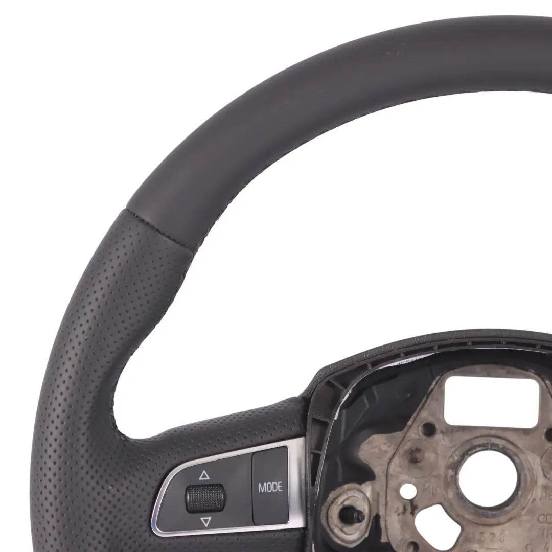 NUEVO Volante de Cuero Negro Multifunción para Audi A6 C6 con número de pieza 4F0419091DN Audi A6 C6 NUEVO Volante de Cuero Negro Multifunción - SKU 4F0419091DN-1 - Número de pieza 4F0419091DN