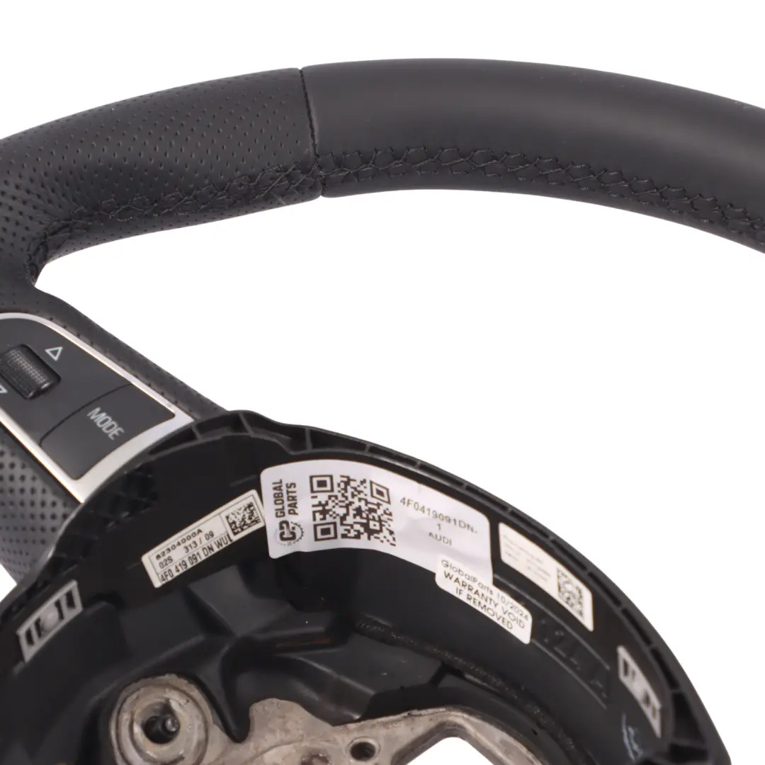 NUEVO Volante de Cuero Negro Multifunción para Audi A6 C6 con número de pieza 4F0419091DN Audi A6 C6 NUEVO Volante de Cuero Negro Multifunción - SKU 4F0419091DN-1 - Número de pieza 4F0419091DN