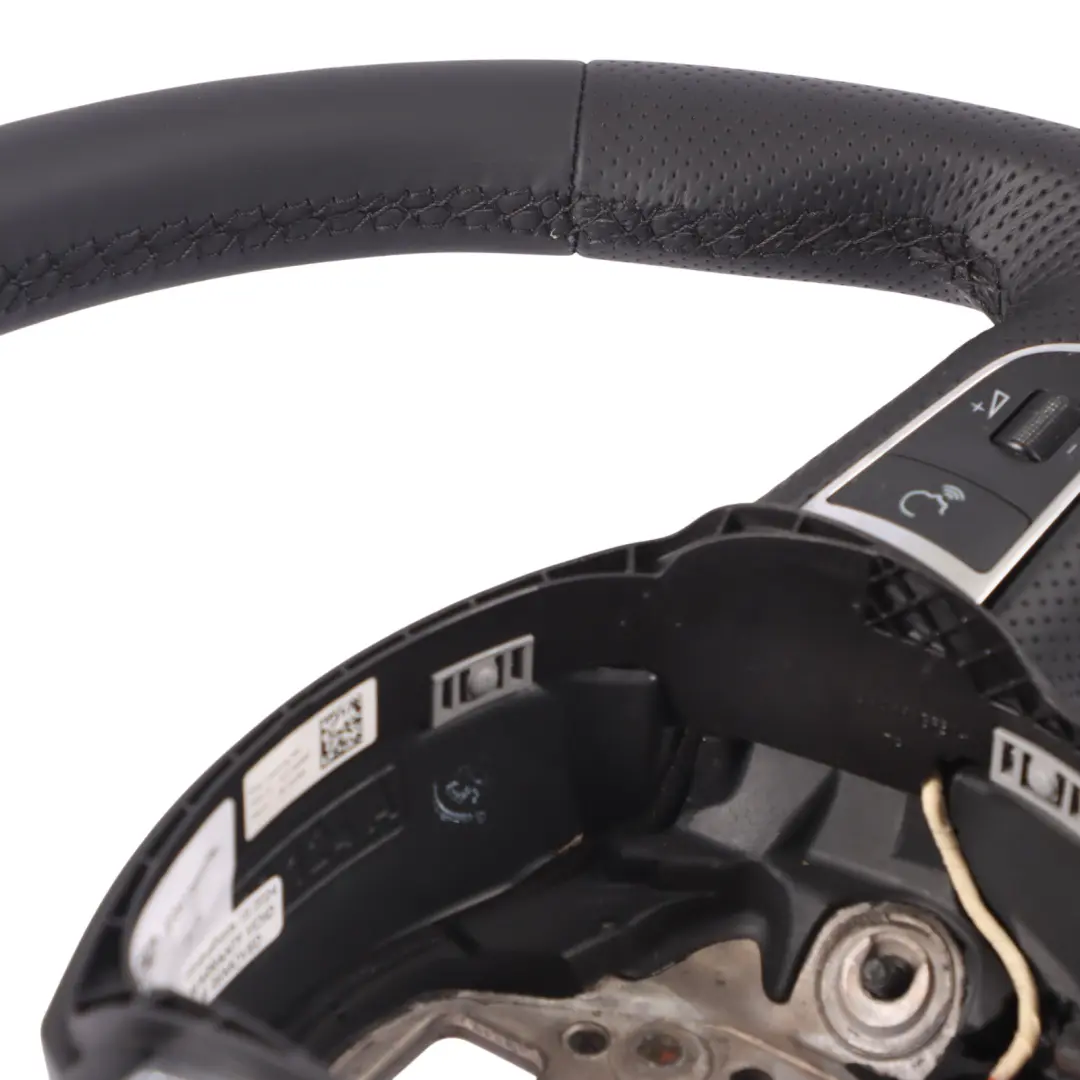 NUEVO Volante de Cuero Negro Multifunción para Audi A6 C6 con número de pieza 4F0419091DN Audi A6 C6 NUEVO Volante de Cuero Negro Multifunción - SKU 4F0419091DN-1 - Número de pieza 4F0419091DN