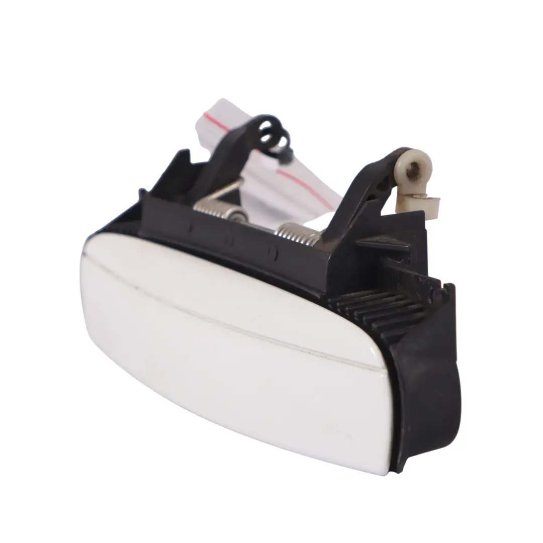 Audi A3 8P Poignée extérieure porte avant côté passager Blanc Ibis Y9C - SKU 4F0839239-IWH - Numéro de pièce 4F0839239