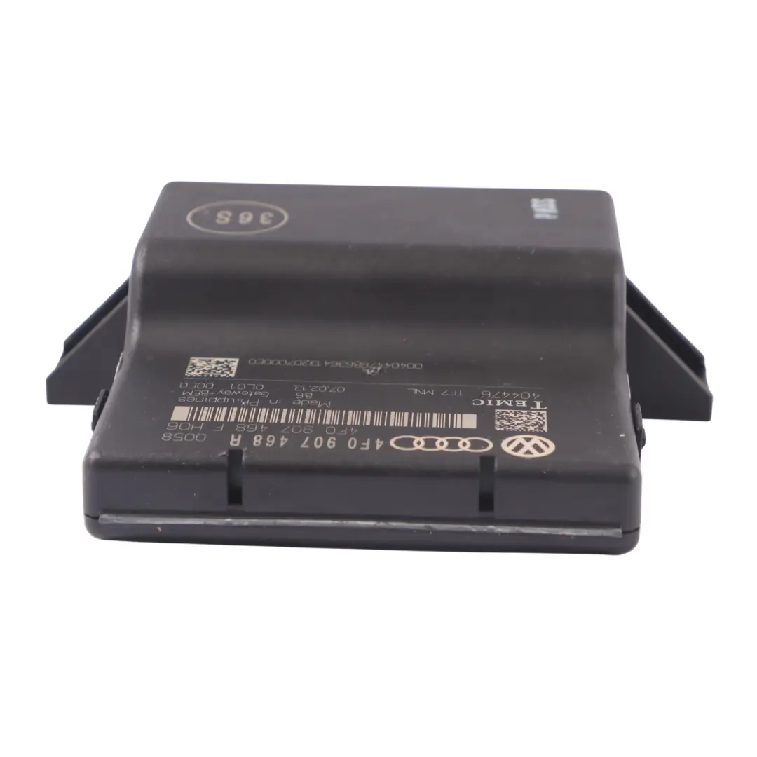 AUDI Q7 4L 3.0 TDI BUS Módulo de interfaz de pasarela de diagnóstico - SKU 4F0907468R - Número de pieza 4F0907468R