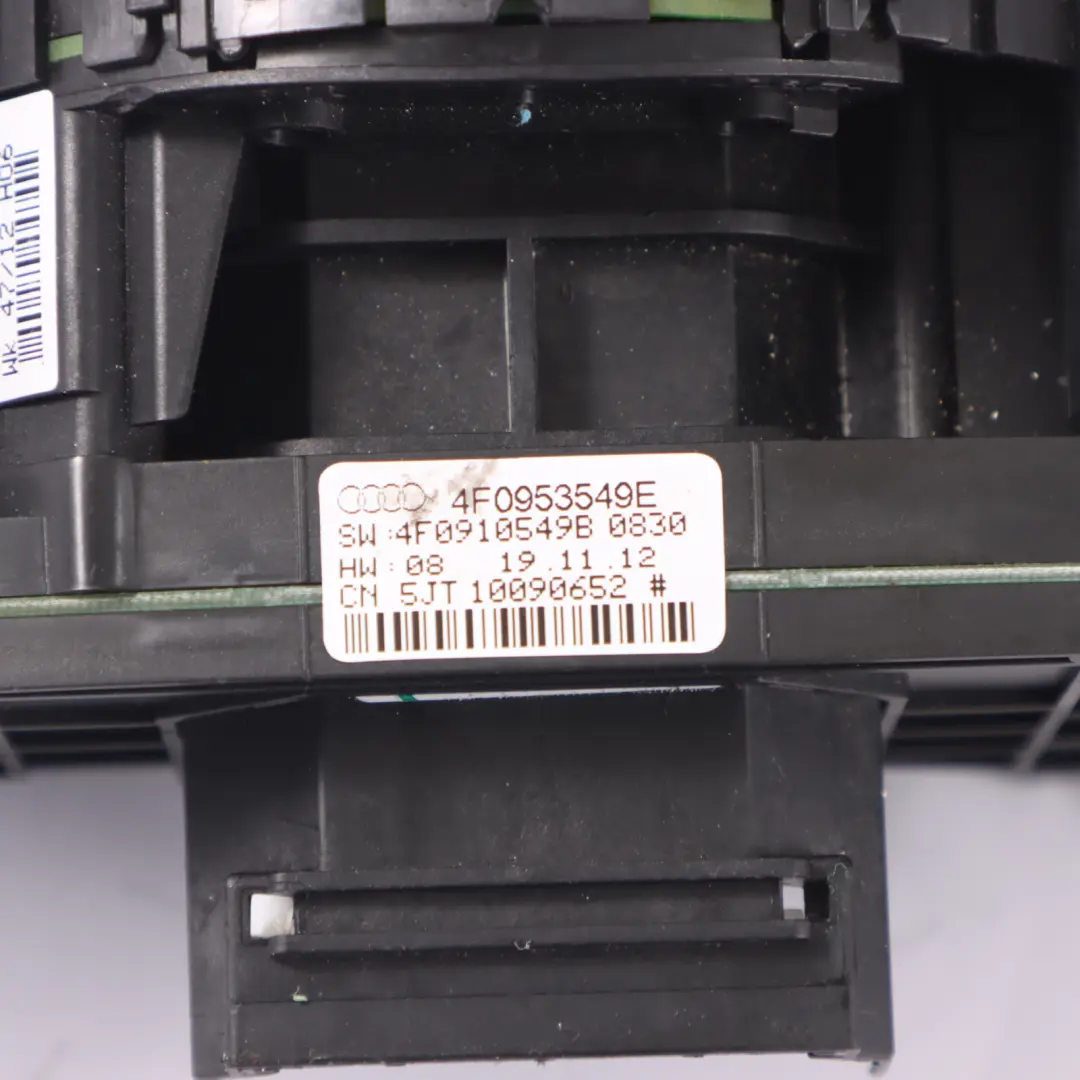 Audi Q7 4L Steering Wheel Squib Indicator Wiper Cruise Control Stalk - SKU 4F0953549F - Part number 4F0953549F