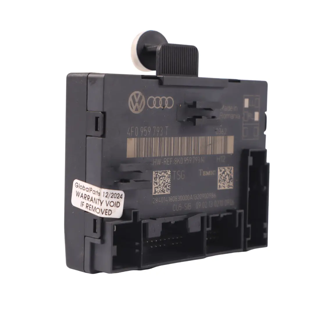 Moduł Sterownik Drzwi Kierowcy do Audi Q7 4L o numerze 4F0959793T Audi Q7 4L Moduł Sterownik Drzwi Kierowcy - SKU 4F0959793T - Numer Części 4F0959793T
