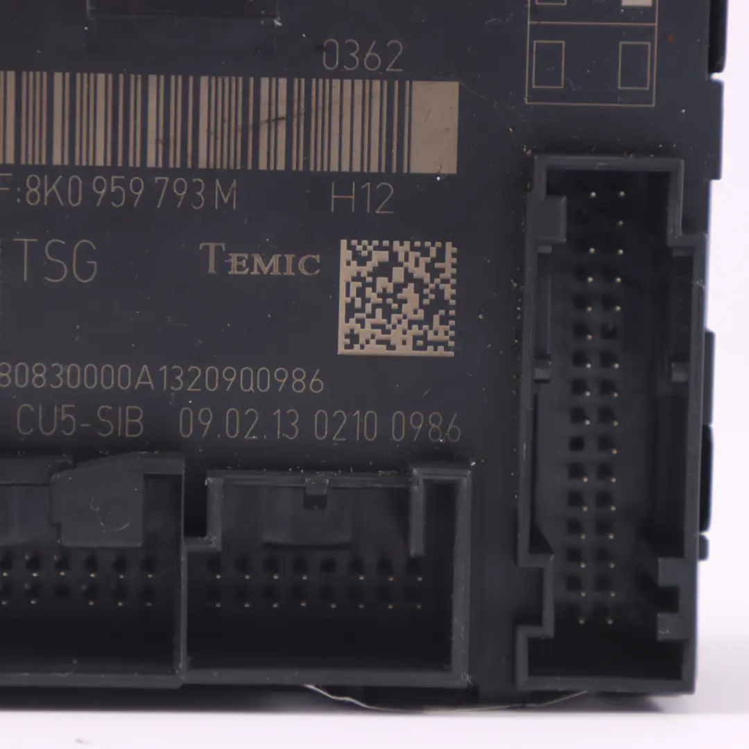 Audi Q7 4L Moduł Sterownik Drzwi Kierowcy - SKU 4F0959793T - Numer Części 4F0959793T