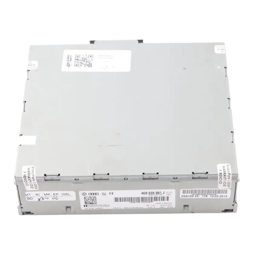 Audi A7 4G A4 B8 A6 C7 Q5 8R Sat Navi Stereo Radio Audio Unit Player - SKU 4G0035061J - Part number 4G0035061J
