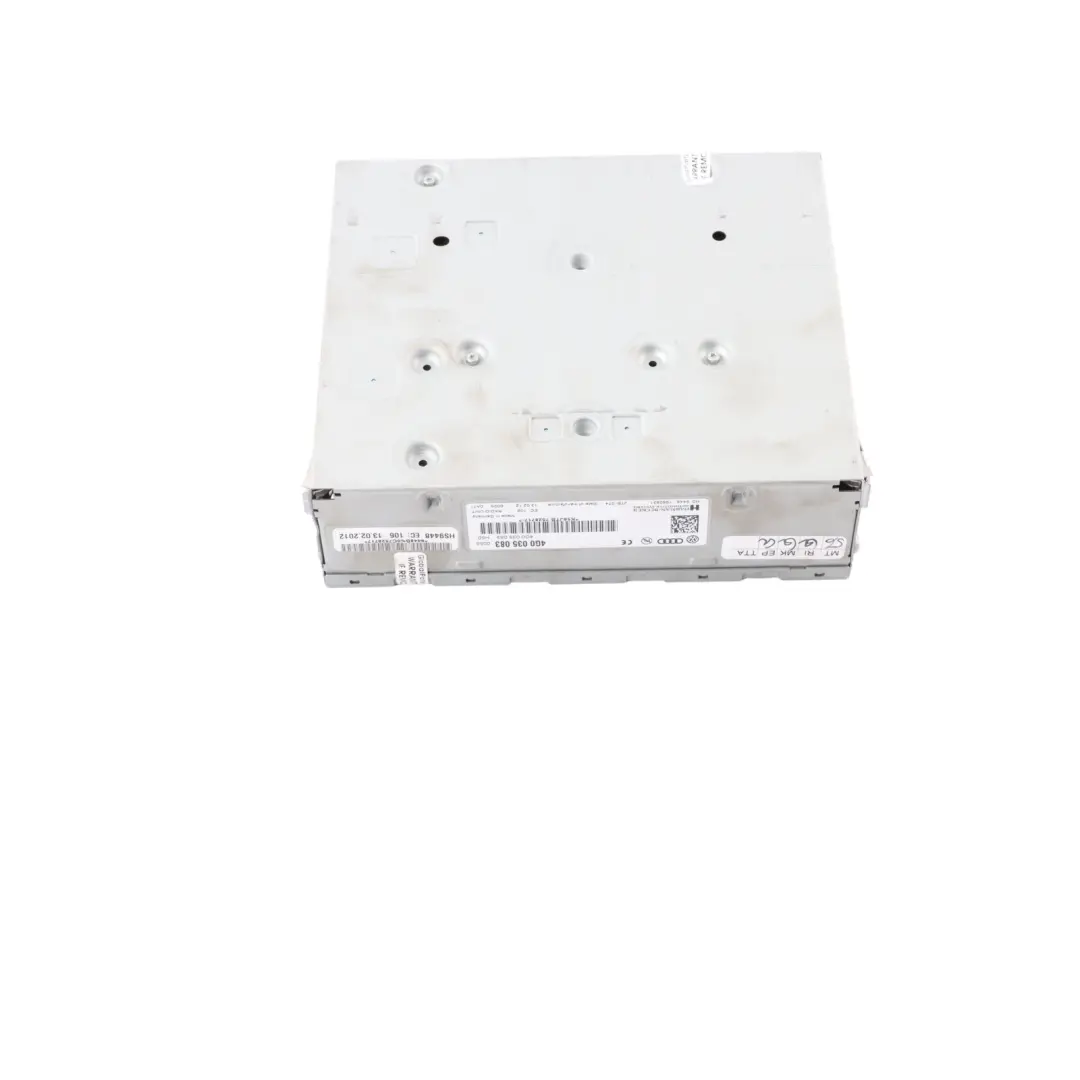  Stereo DAB Radio Audi A4 B8 Q5 8R CD Player Radio Receiver Head Unit - SKU 4G0035083 - Part number 4G0035083