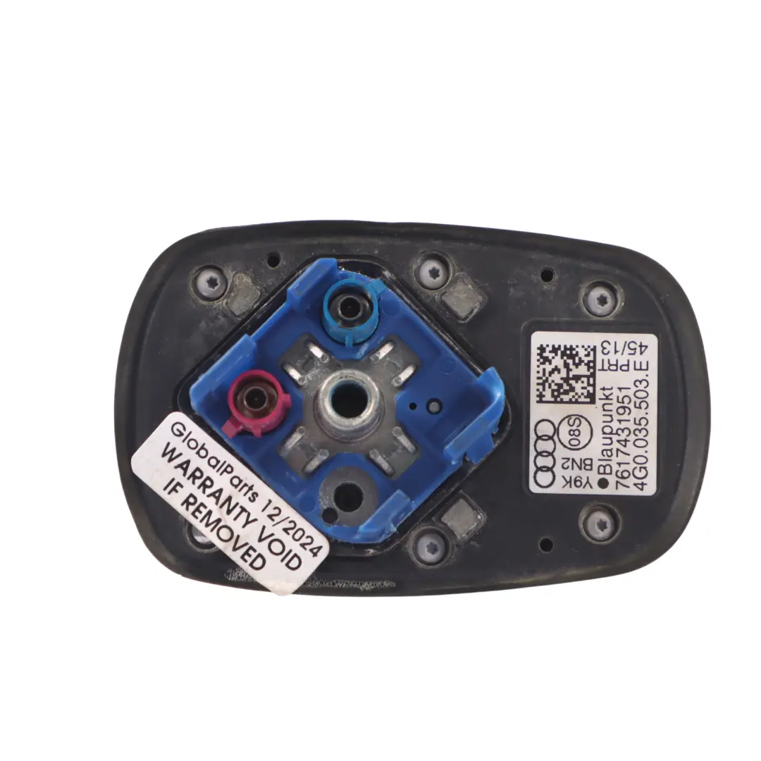 Antennen Verstärker Dach Flosse Hai Amalfi Weiß - Y9K für Audi A6 C7 mit Teilenummer 4G0035503E Audi A6 C7 Antennen Verstärker Dach Flosse Hai Amalfi Weiß - Y9K - SKU 4G0035503E-AWH - Teilenummer 4G0035503E