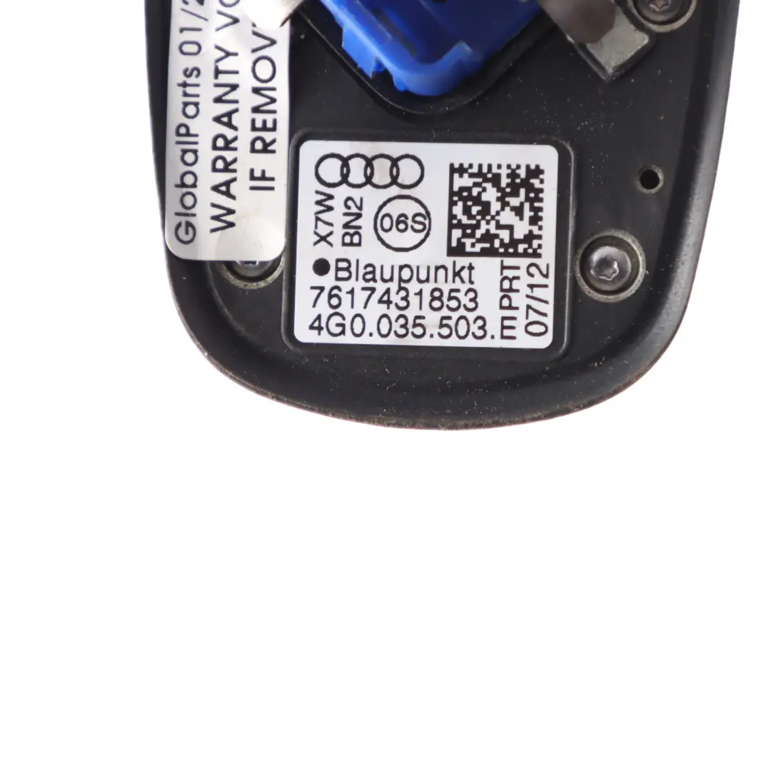 Antena Dachu Dachowa Rekin Ibis White Y9C do Audi A7 4G A6 C7 o numerze 4G0035503E Audi A7 4G A6 C7 Antena Dachu Dachowa Rekin Ibis White Y9C - SKU 4G0035503E-ICS - Numer Części 4G0035503E