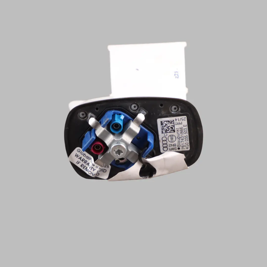 Audi Q3 8U Antenne Amplificateur Aileron de toit Glacier White S9R - SKU 4G0035503E-MGW - Numéro de pièce 4G0035503E