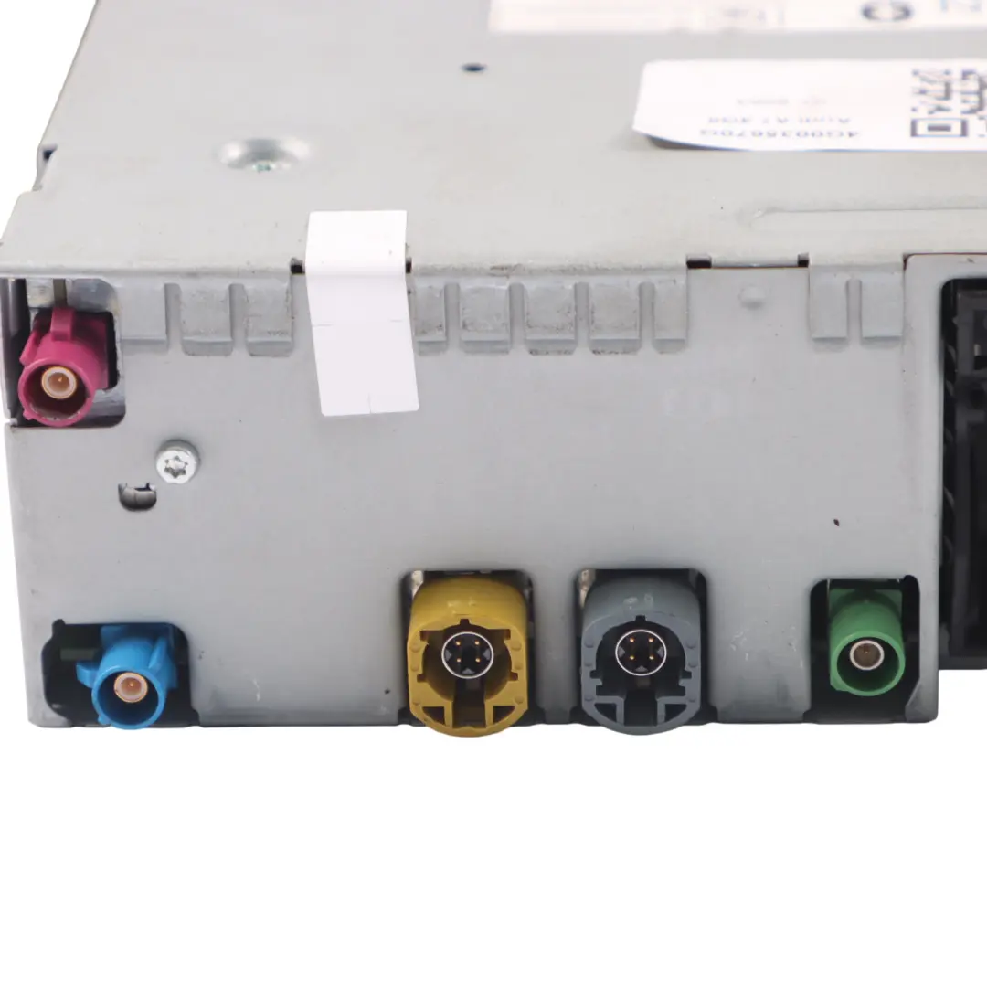 4G8 Radio multimedia CD DVD Player MMI Unidad principal para Audi A7 con número de pieza 4G0035670G Audi A7 4G8 Radio multimedia CD DVD Player MMI Unidad principal - SKU 4G0035670G - Número de pieza 4G0035670G