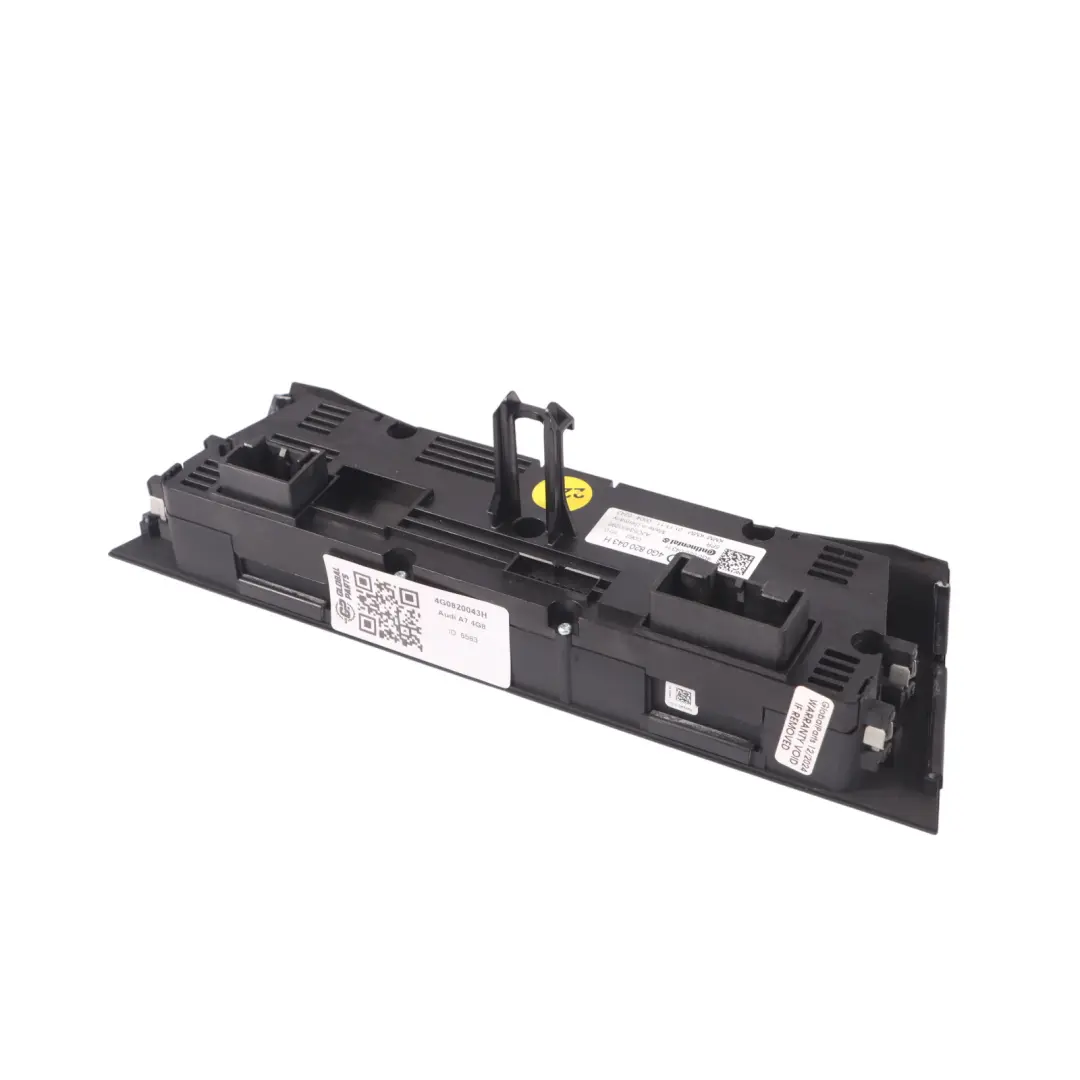 Audi A7 4G8 A/C Panneau commande système climatisation chauffage - SKU 4G0820043H - Numéro de pièce 4G0820043H