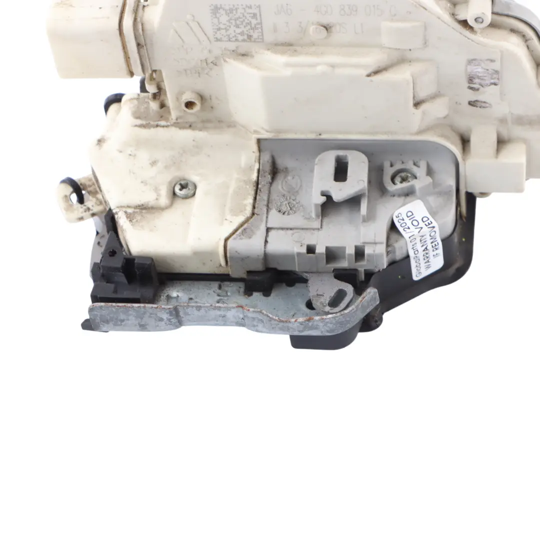 Gruppo attuatore blocco porta posteriore sinistro per Audi A3 8V con numero di parte 4G0839015C Audi A3 8V Gruppo attuatore blocco porta posteriore sinistro - SKU 4G0839015C - Numero di parte 4G0839015C