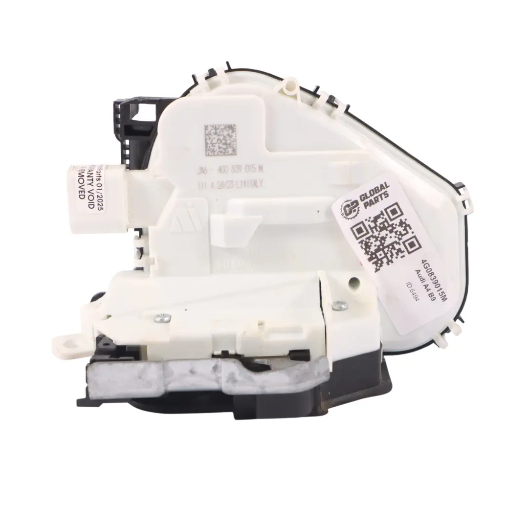 Puerta Trasera Bloqueo Mecanismo Actuador Izquierda para Audi A4 B9 con número de pieza 4G0839015M Audi A4 B9 Puerta Trasera Bloqueo Mecanismo Actuador Izquierda - SKU 4G0839015M - Número de pieza 4G0839015M