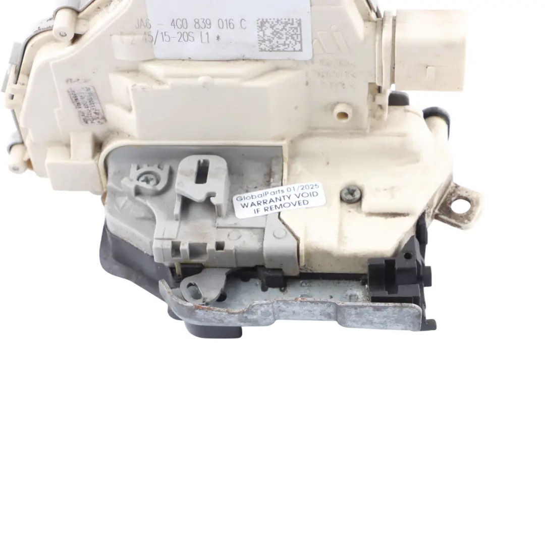 Gruppo attuatore blocco porta posteriore destro per Audi A3 8V con numero di parte 4G0839016C Audi A3 8V Gruppo attuatore blocco porta posteriore destro - SKU 4G0839016C - Numero di parte 4G0839016C