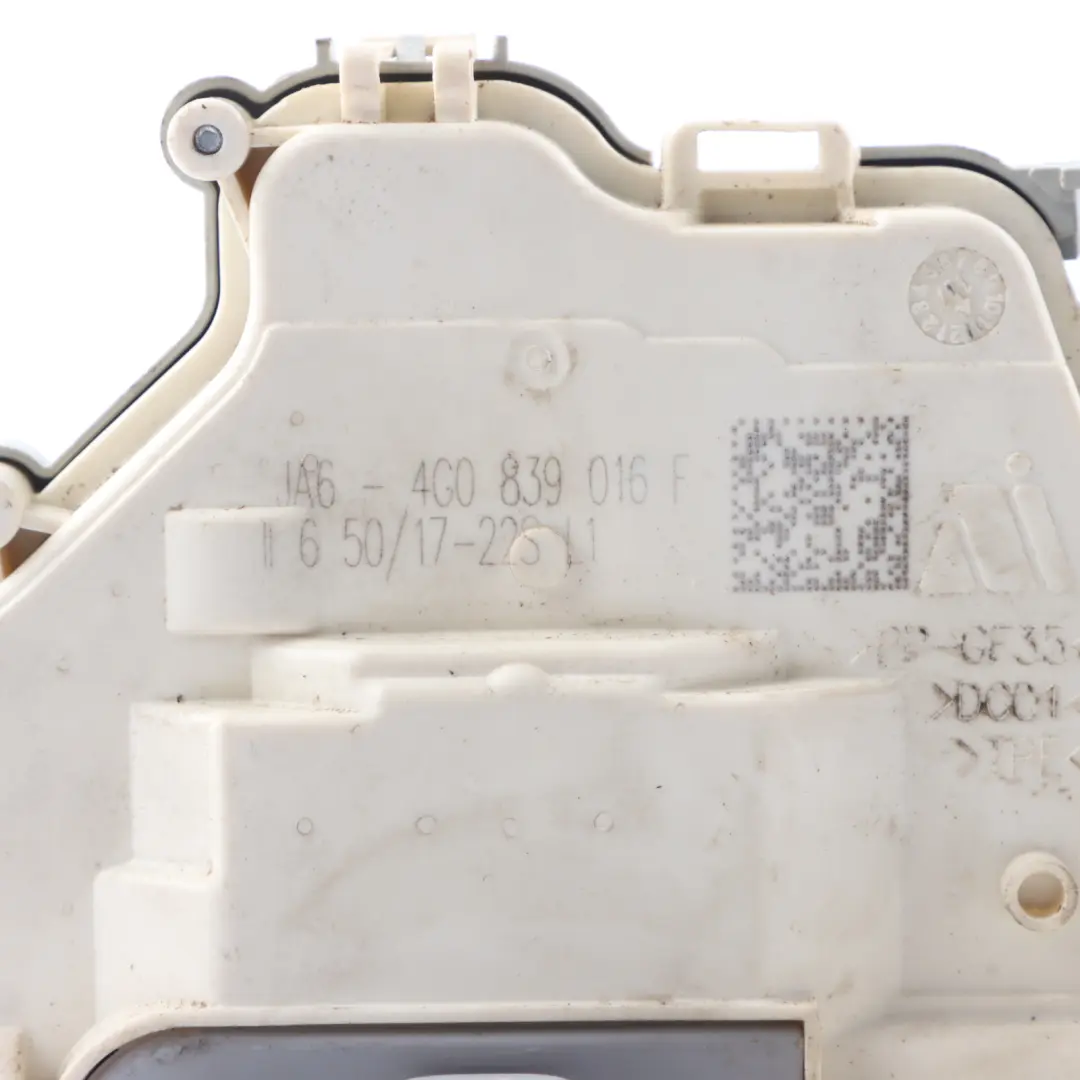  Mécanisme D'Actionneur Verrouillage Porte Arrière Audi A4 B9 Q5 FY - SKU 4G0839016F-1 - Numéro de pièce 4G0839016F