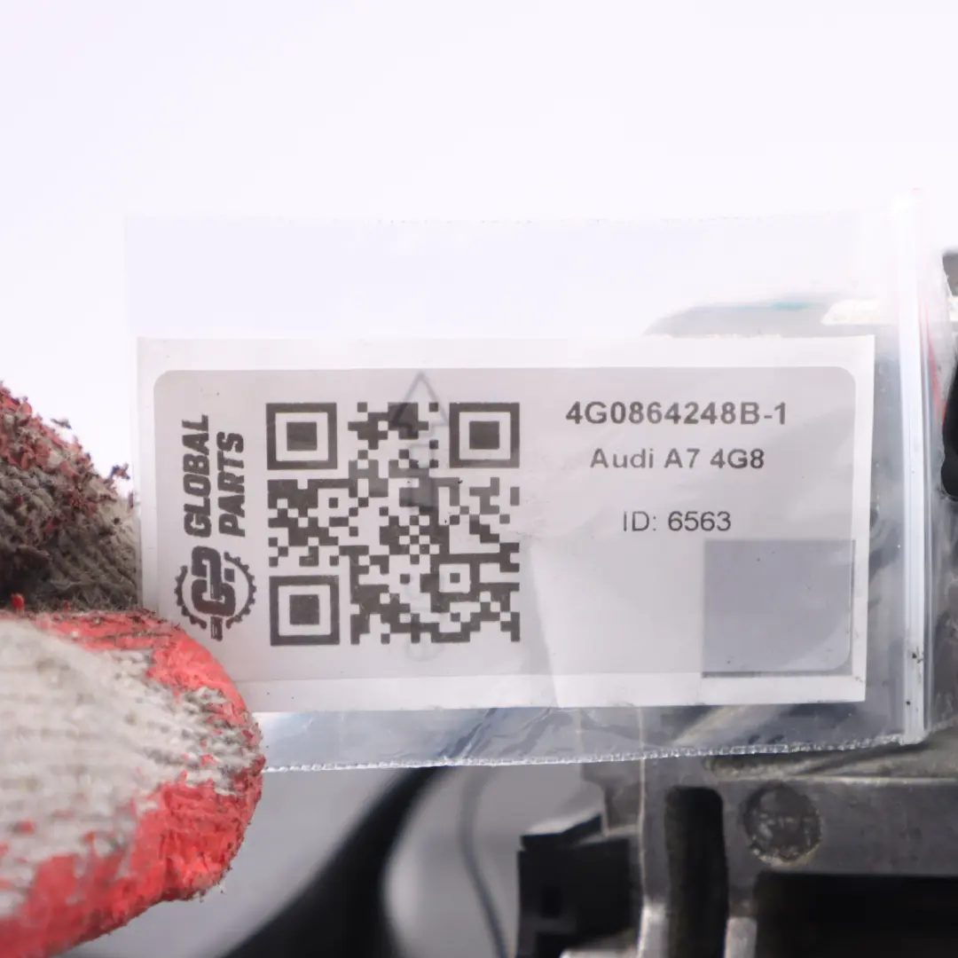 Audi A7 4G8 Reposabrazos central delantero de cuero 4G0864248B - SKU 4G0864248B-1 - Número de pieza 4G0864248B-1