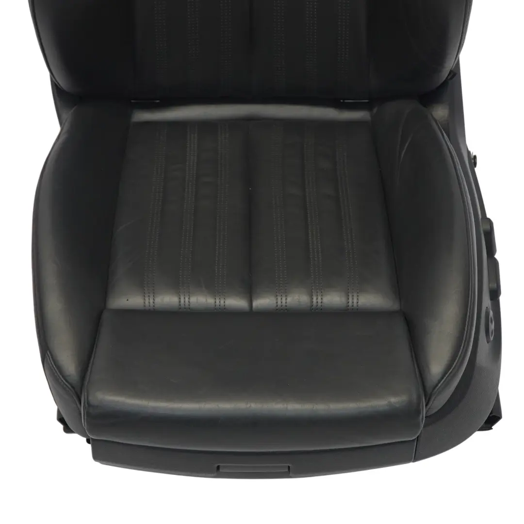 Audi A7 4G Front Sport Seat Left N/S S-Line Heated Memory Leather Soul Black - SKU 4G0881805BD-2 - Part number 4G0881805BD