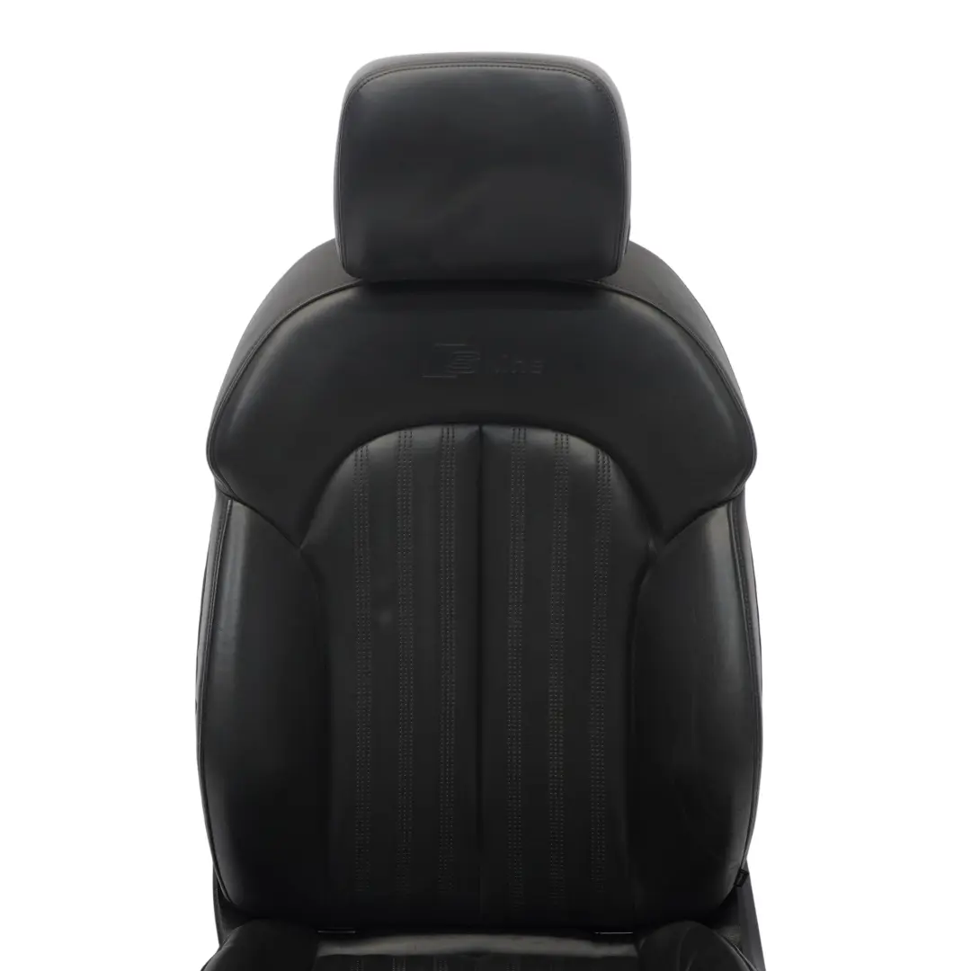Audi A7 4G Front Sport Seat Left N/S S-Line Heated Memory Leather Soul Black - SKU 4G0881805BD-2 - Part number 4G0881805BD