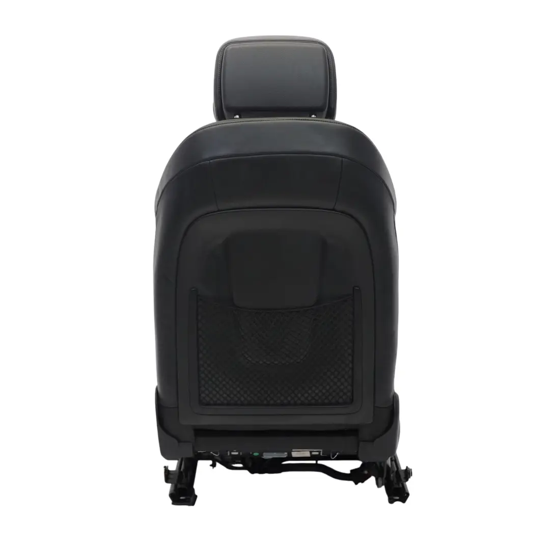 Audi A7 4G Front Sport Seat Right O/S S-Line Heated Memory Leather Soul Black - SKU 4G0881806BD-2 - Part number 4G0881806BD
