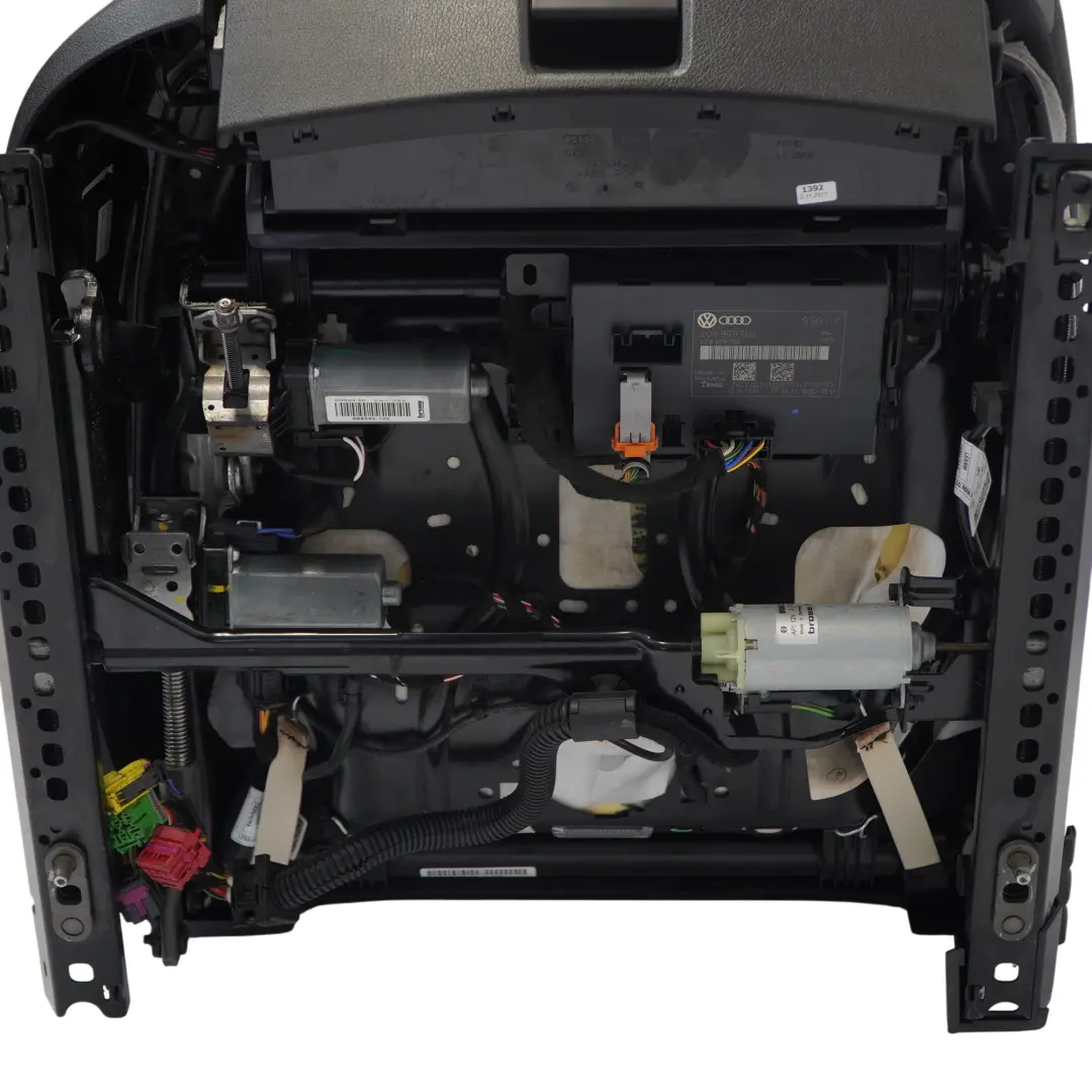 Audi A7 4G Front Sport Seat Right O/S S-Line Heated Memory Leather Soul Black - SKU 4G0881806BD-2 - Part number 4G0881806BD